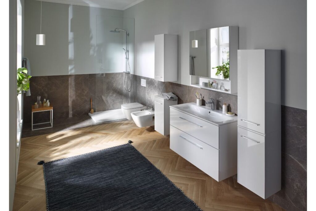 Baie în stil scandinav