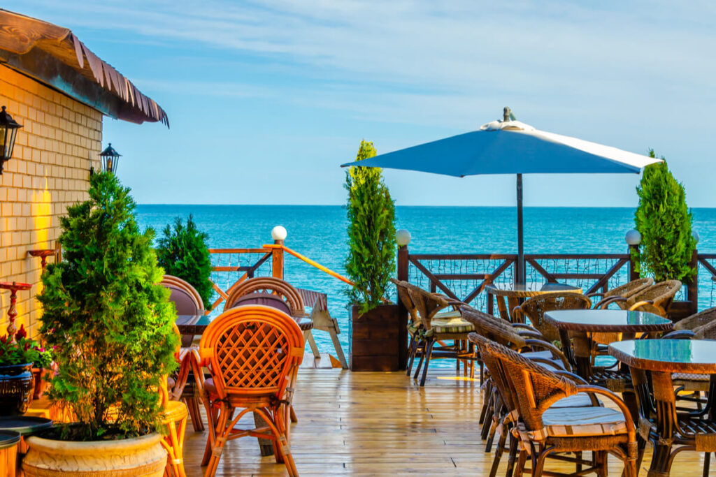 Amenajare terasă restaurant