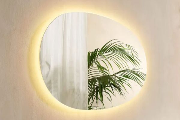 Oglinda Villeroy & Boch Antao 90x88.5cm, iluminare LED, senzor touch