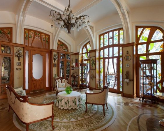 Amenajarea locuinței în stilul Art Nouveau