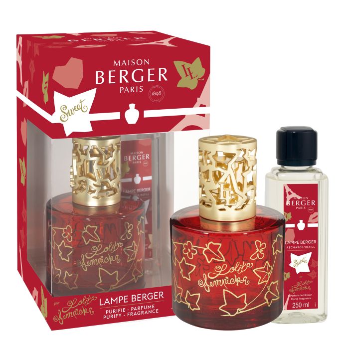 Set lampa catalitica cu parfum Maison Berger Pure Lolita Lempicka Sweet Rouge