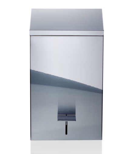 pedala mașina de cusut electrica Cos de gunoi cu pedala Decor Walther TE 70, h32cm, crom