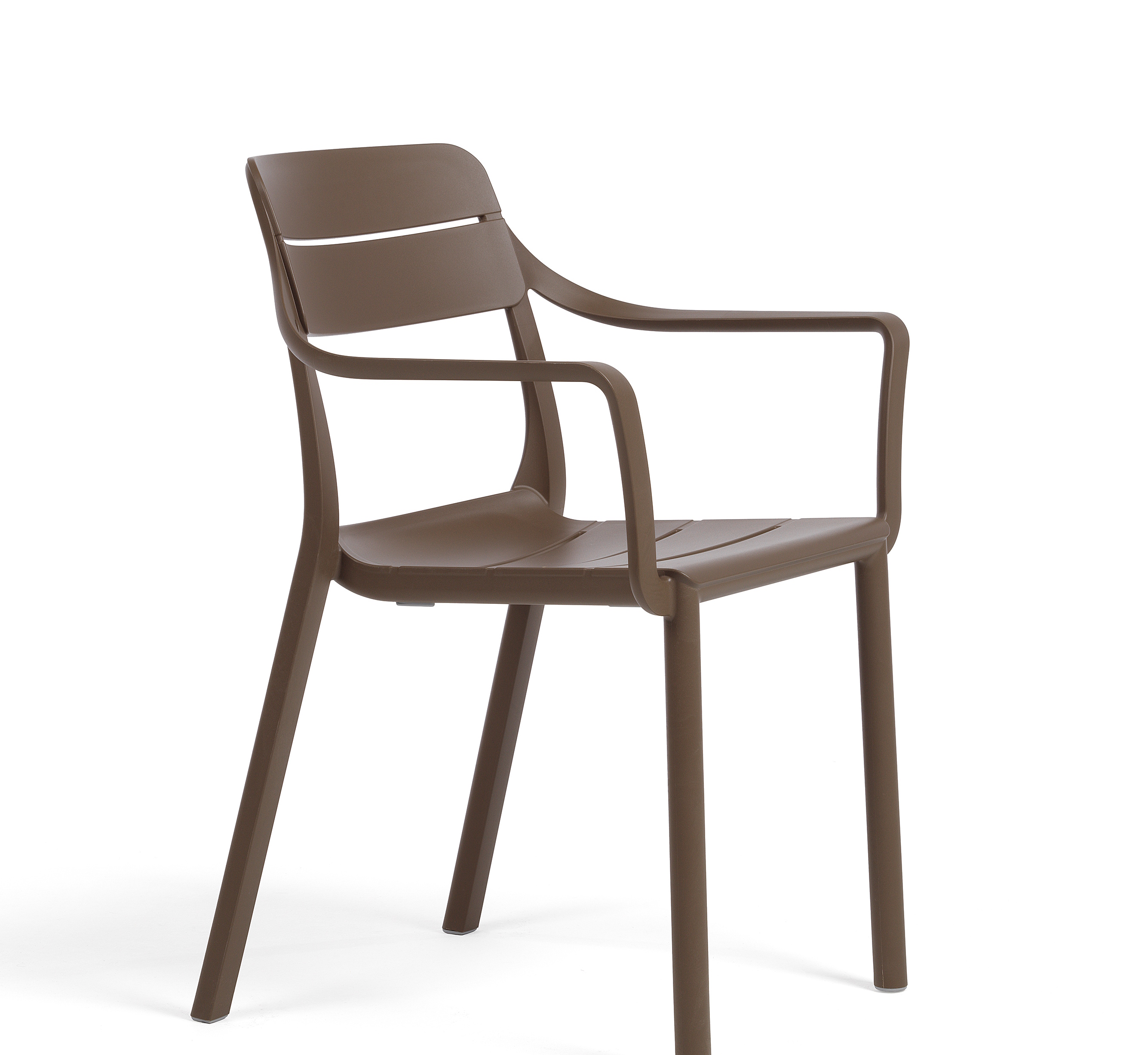 scaun casino Scaun exterior Nardi Cassia Armchair maro Tabacco