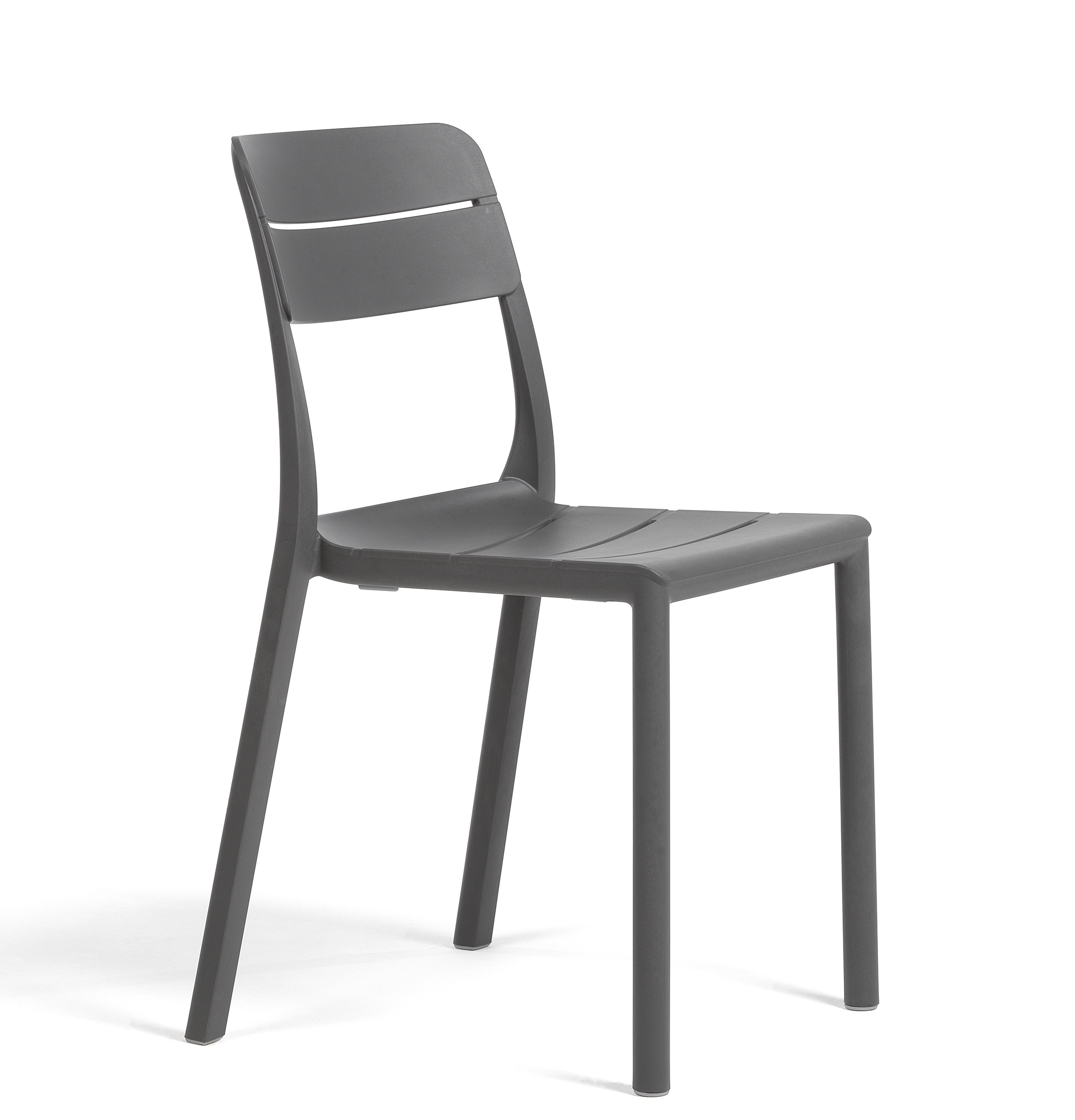 scaun casino Scaun exterior Nardi Cassia Bistrot gri Basalto