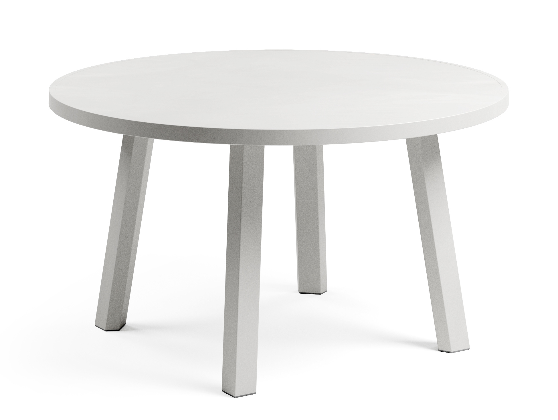 masuta cu sertar Masuta exterior Nardi Maximo 70 Maxi d 70cm, h40cm, alb Gesso