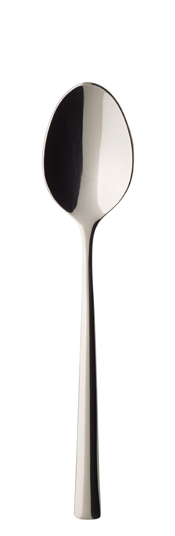 Detaliu al cozii tacâmurilor Villeroy & Boch Piemont, inox lustruit