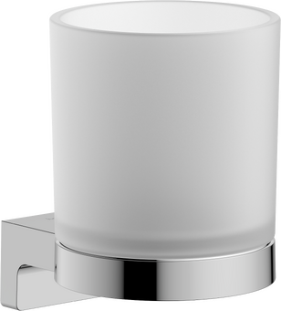 Pahar cu suport de perete Hansgrohe AddStoris S  crom