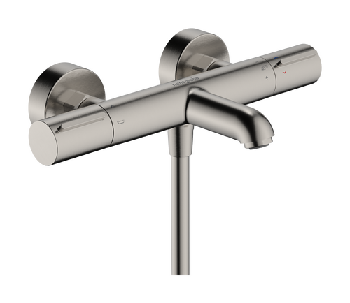 Baterie cada termostatata Hansgrohe Ecostat Element inox