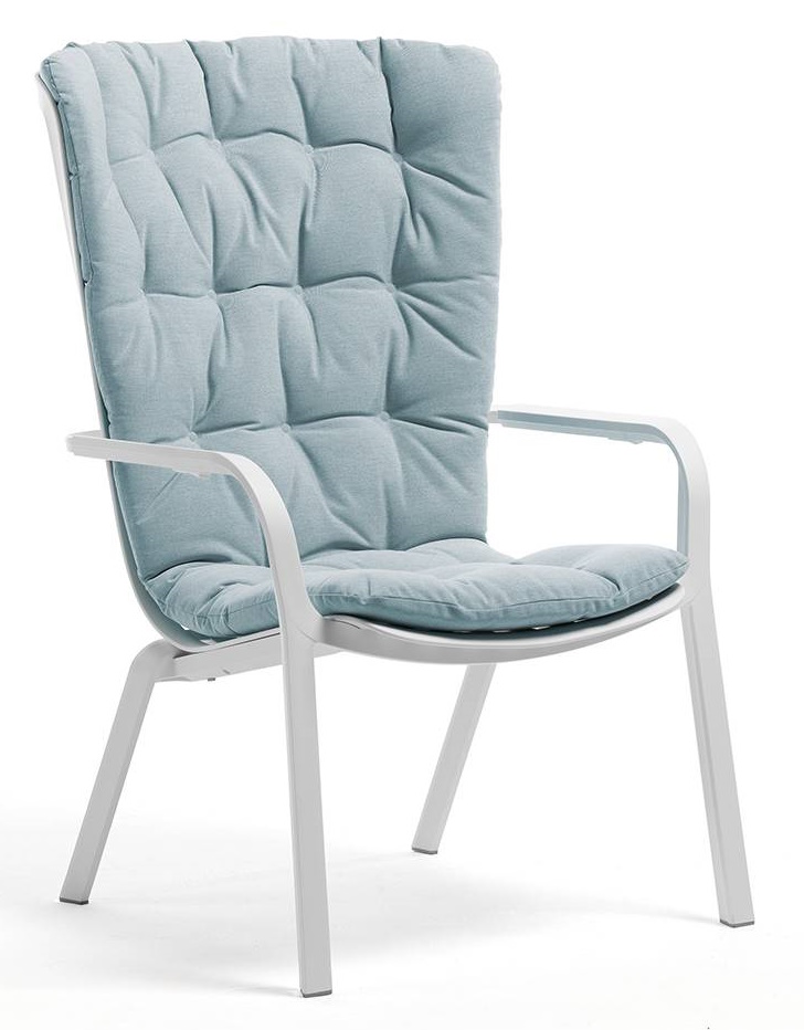 Poze Perna pentru fotoliu exterior Nardi Folio Comfort bleu artic