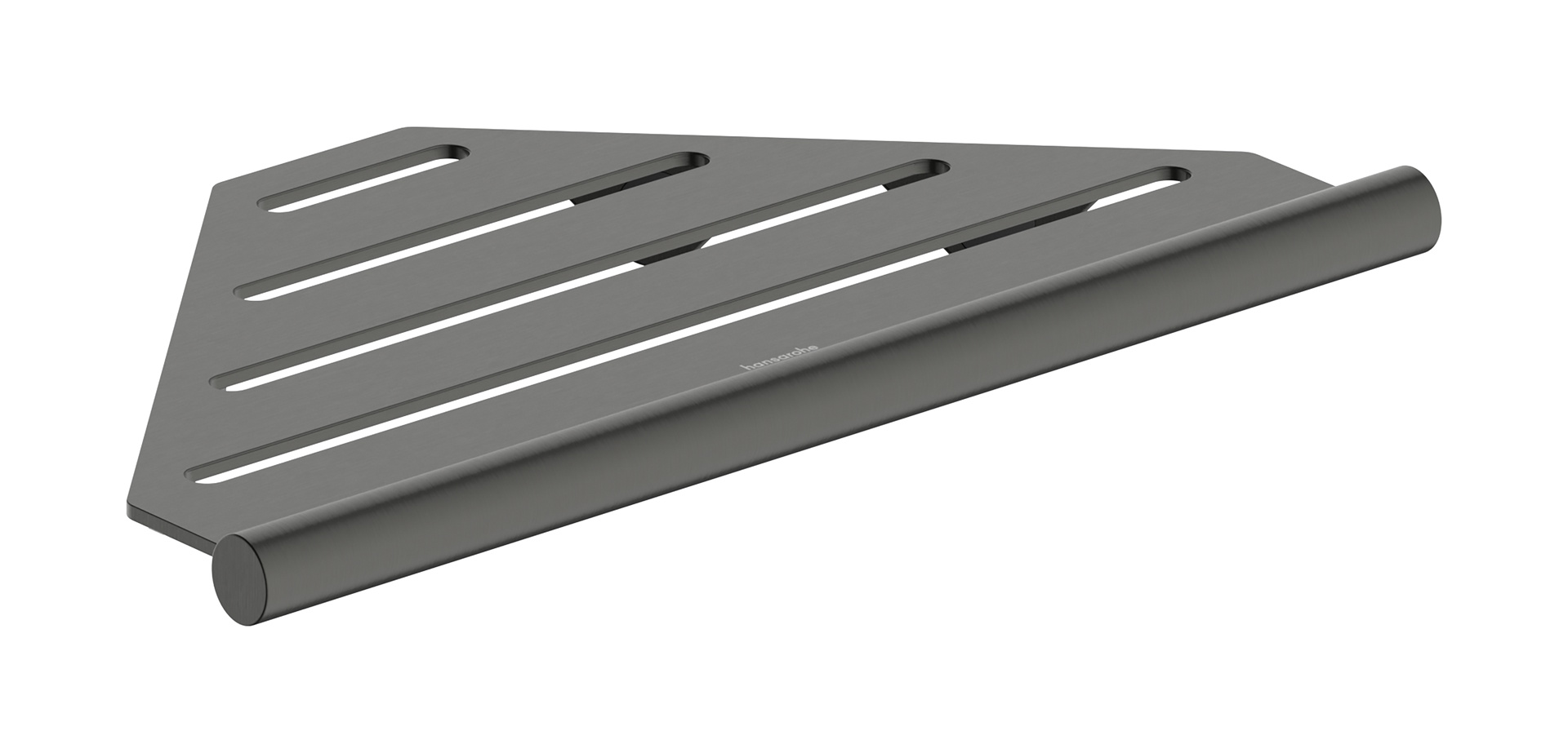 Etajera de colt Hansgrohe AddStoris S  negru periat