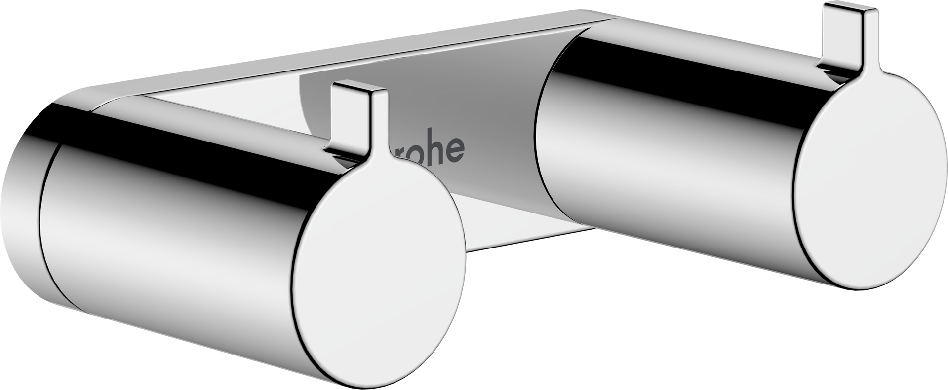 Cuier baie dublu Hansgrohe AddStoris S  crom