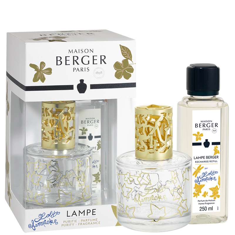 Set lampa catalitica cu parfum Maison Berger Lolita Lempicka Premium Gold 250ml
