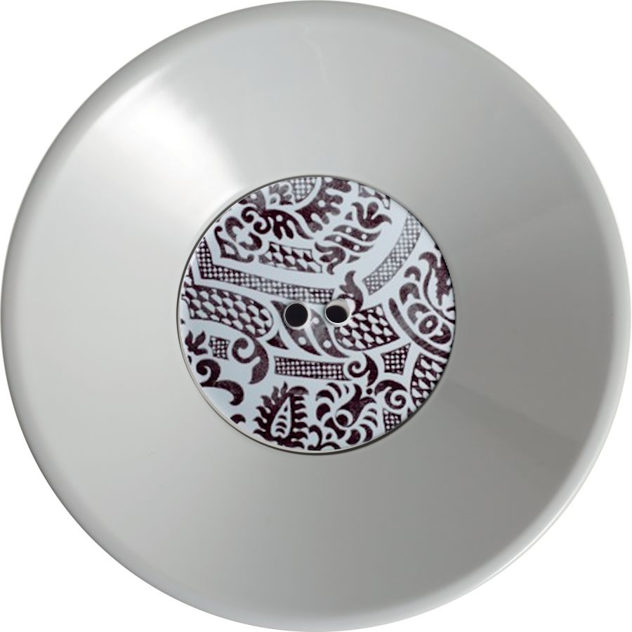 Lavoar tip bol Kerasan Cocktail  46cm  alb cu capac ceramic Damasco 2