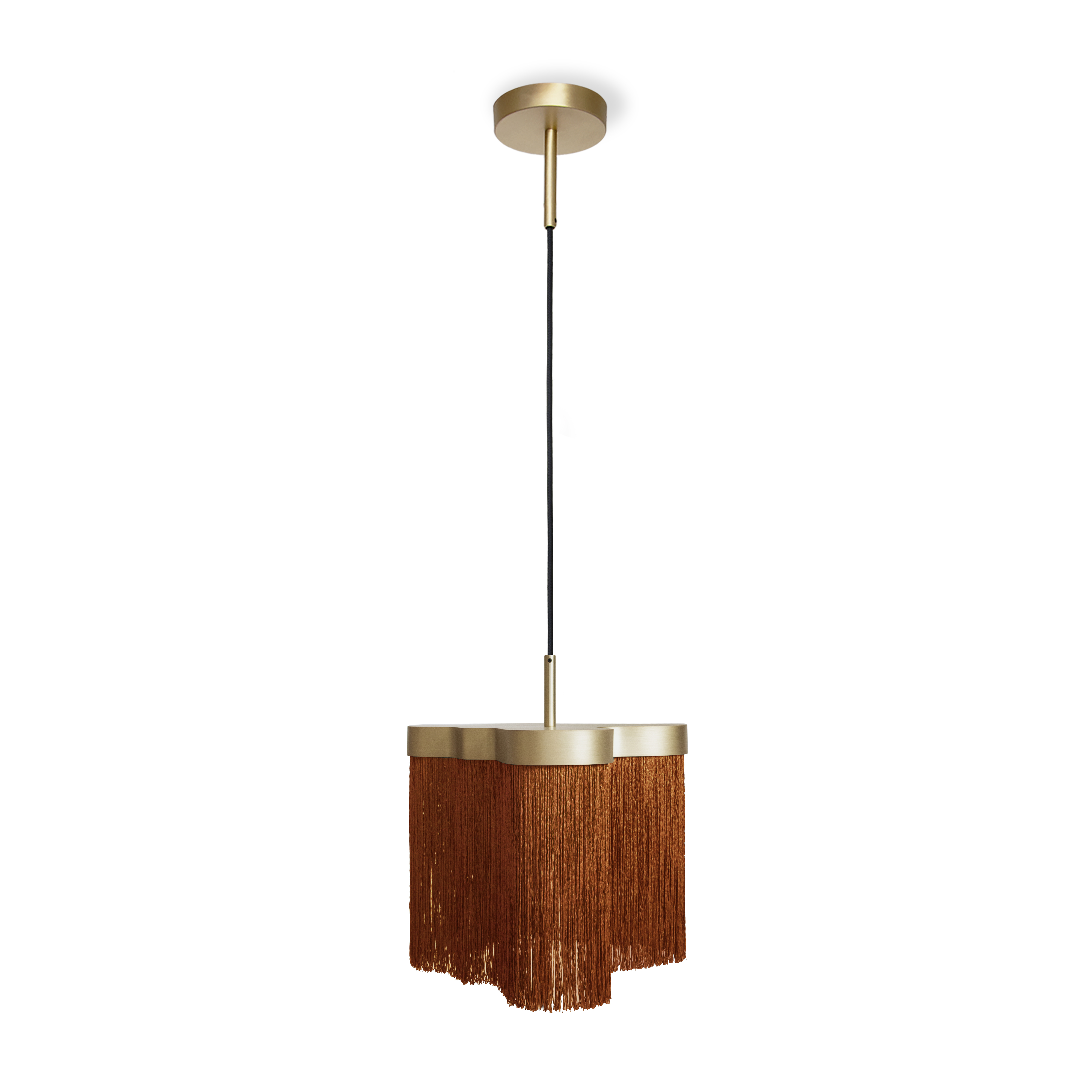 Suspensie Contardi Arcipelago Maiorca  design Servomuto   LED 12W  d 33.6cm  h 200cm  alama satinata - Rust