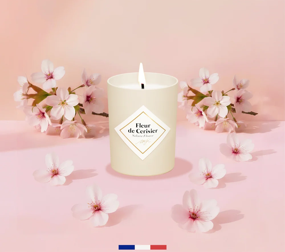 Lumanare parfumata My Jolie Candle Les Classiques 75g  Cherry Blossom