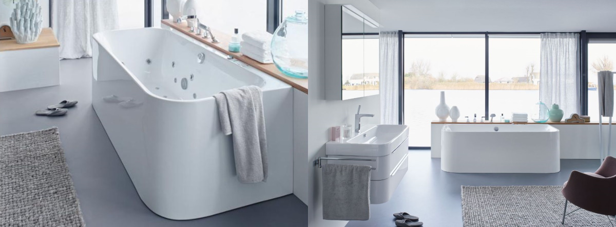 Cazi de baie Duravit colectia Happy D.2