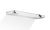Aplica Decor Walther Slim 34 N LED 15.6W, 2x34x10cm, IP44, crom