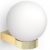 Aplica Decor Walther Club Light 1x E27 max 60W, 18.5x16x20.5cm, IP44, auriu mat