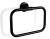 Inel port prosop Decor Walther Basic, negru mat
