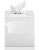 Cutie servetele Decor Walther Porzellan Square KB 89, 14x14x14cm, alb