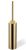 Perie wc cu suport Decor Walther Club SBG, h 46cm, auriu 24k