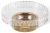 Savoniera Decor Walther Club STS fatetat, 11cm, cristal, auriu