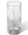 Pahar Decor Walther Club SMG, h 12.5cm, cristal fatetat, crom