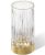 Pahar Decor Walther Club SMG, h 12.5cm, cristal fatetat, auriu