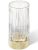 Pahar Decor Walther Club SMG, h 12.5cm, cristal fatetat, auriu mat