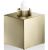 Cutie servetele Decor Walther Club KB, 13x13cm, auriu mat 24k