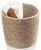 Cos Decor Walther Basket ZK, 18x19x19cm, rattan inchis