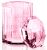 Cutie cu capac Decor Walther Kristall KR BMD, 14x9cm, roz