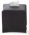 Cutie servetele Decor Walther Nappa KB, 14x14x14cm, piele, negru-maro