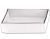 Tava Decor Walther Nappa TAB S, 17x17cm, piele, alb