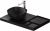 Blat ceramic Duravit Aurena 800x500mm, HygieneGlaze Plus, orientare stanga, negru mat