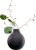 Vaza Villeroy & Boch Manufacture Collier Perle Small 12cm neagra