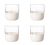 Set 4 pahare Villeroy & Boch Manufacture Rock Blanc shot, 40 ml