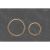 Clapeta actionare Geberit Sigma21 mustang ardezie, detalii rose-gold