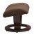 Taburet Stressless Ruby M Classic, baza Brown stain, tapiterie piele Batick Warm Brown