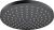 Palarie dus Hansgrohe Vernis Blend 200 cu 1 jet, negru mat