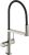Baterie bucatarie Hansgrohe Talis Select M54 PowderSpray 3jet, Semi-Pro, inox
