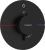 Baterie dus termostatata Hansgrohe ShowerSelect Comfort S On/Off cu montaj incastrat, necesita corp ingropat, negru mat