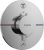 Baterie cada - dus termostatata Hansgrohe ShowerSelect Comfort S cu 2 functii, montaj incastrat, necesita corp ingropat, crom