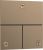 Divertor Hansgrohe ShowerSelect Comfort E cu 3 functii cu montaj incastrat, necesita corp ingropat, bronz periat