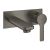 Baterie lavoar Grohe Lineare de perete, montaj incastrat, necesita corp ingropat, brushed hard graphite