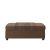 Ottoman dublu Stressless Doubleotto cu masuta Walnut, tapiterie piele Batik Latte