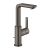 Baterie lavoar Grohe Lineare L, ventil pop-up, brushed hard graphite