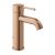 Baterie lavoar Grohe Essence S, ventil pop-up, brushed warm sunset