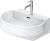 Lavoar Duravit Balcoon 60x48cm, ventil click-clack cu capac ceramic, DuraShield, alb