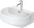 Lavoar Duravit Balcoon 60x48cm, ventil click-clack cu capac ceramic, DuraShield, alb mat